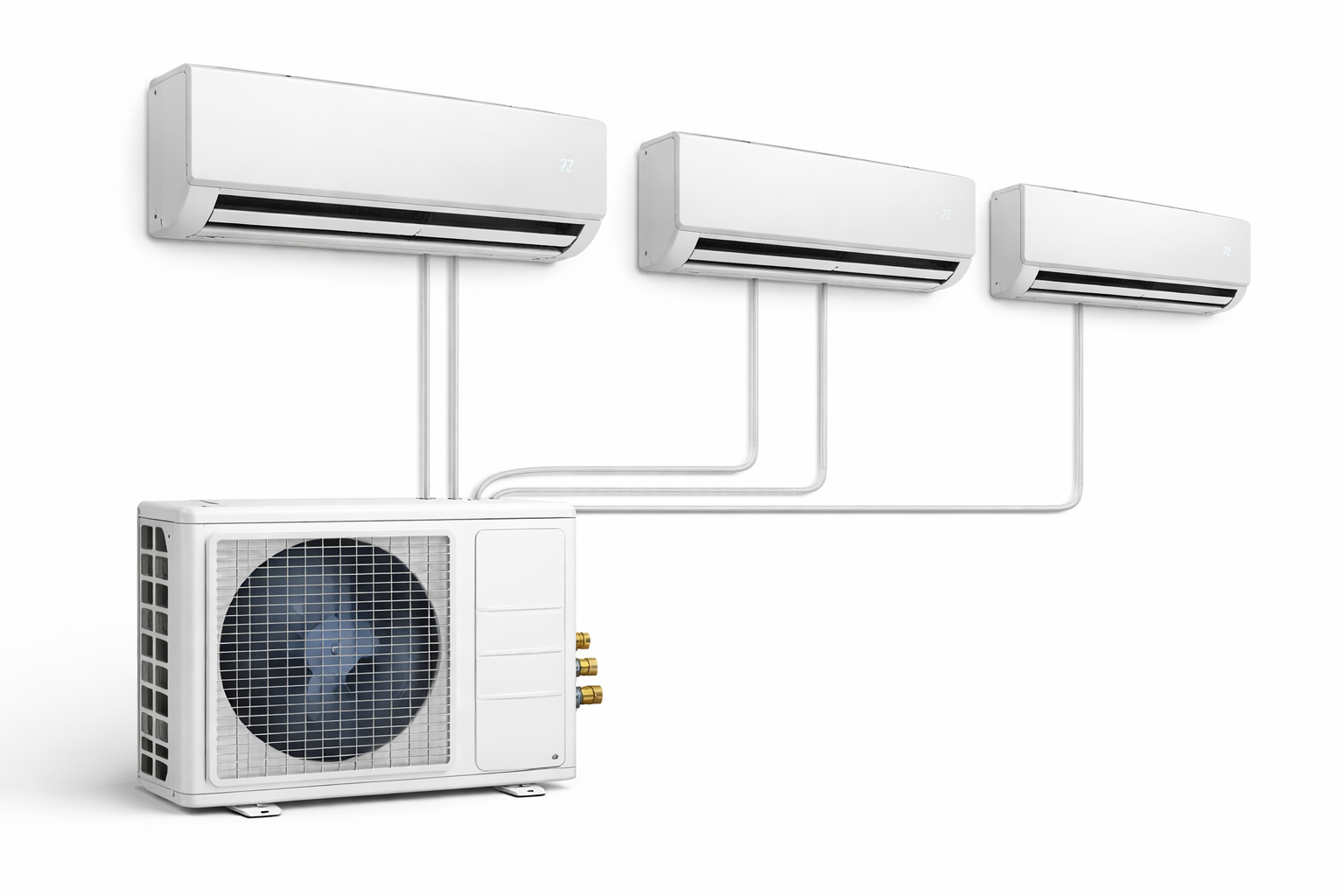 BRIKH AireAC 27,000 BTU Multi Zone Mini Split System
